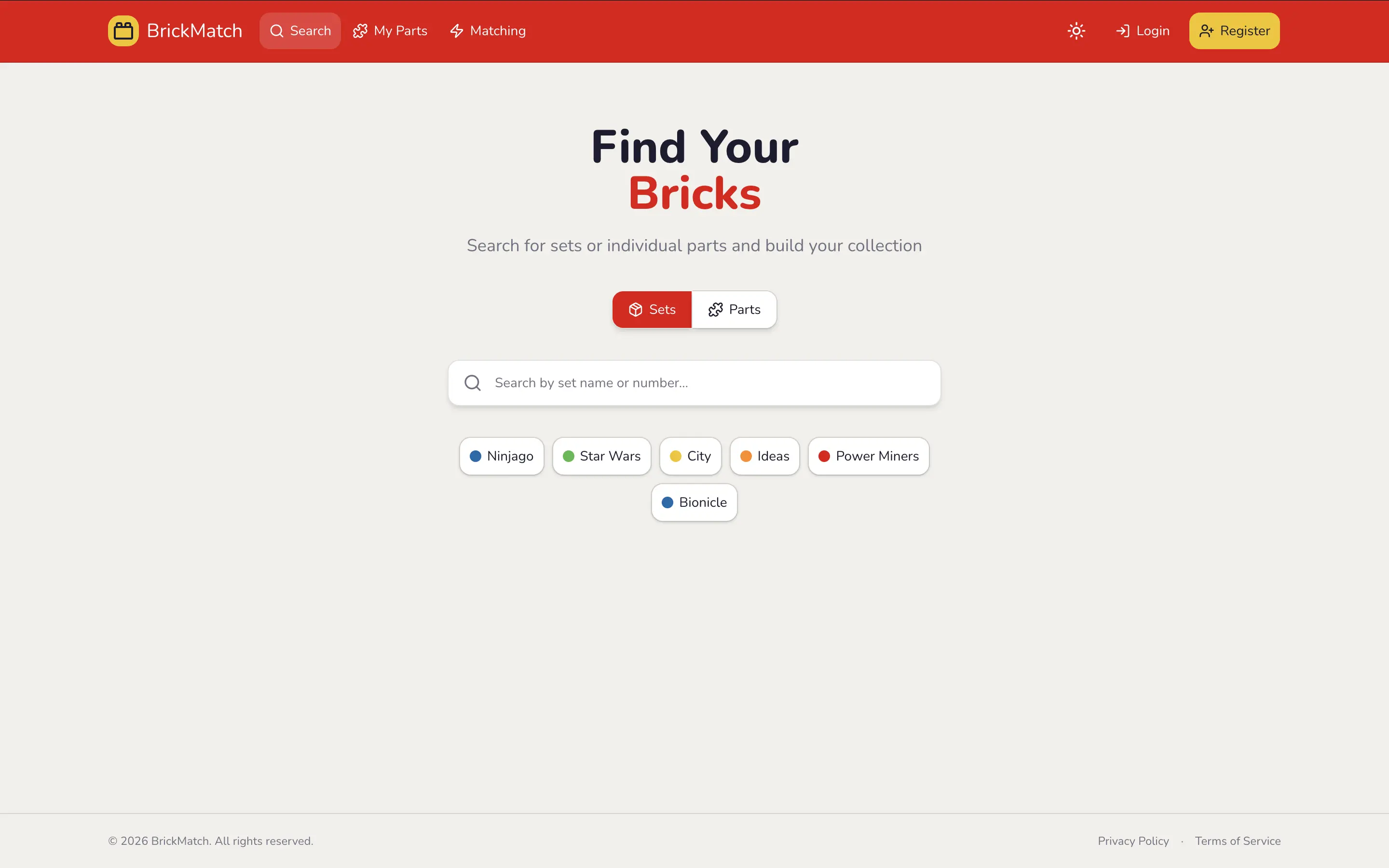 BrickMatch — project screenshot 2